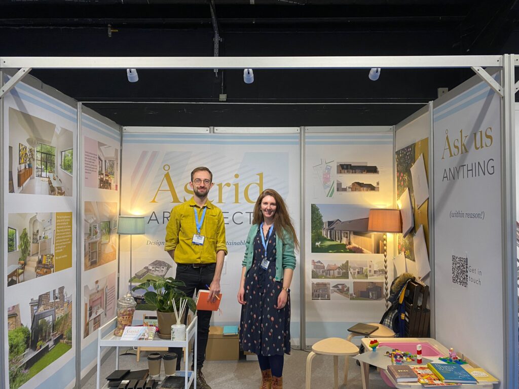 Holly Ormrod-Stebbings and Jamie Smith of Sheffield based firm Astrid Architects